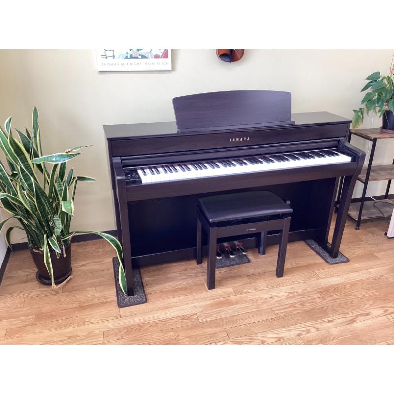 Clavinova 中古電子ピアノ専門店 配送設置無料 ヤマハ CLP-745R ダーク 