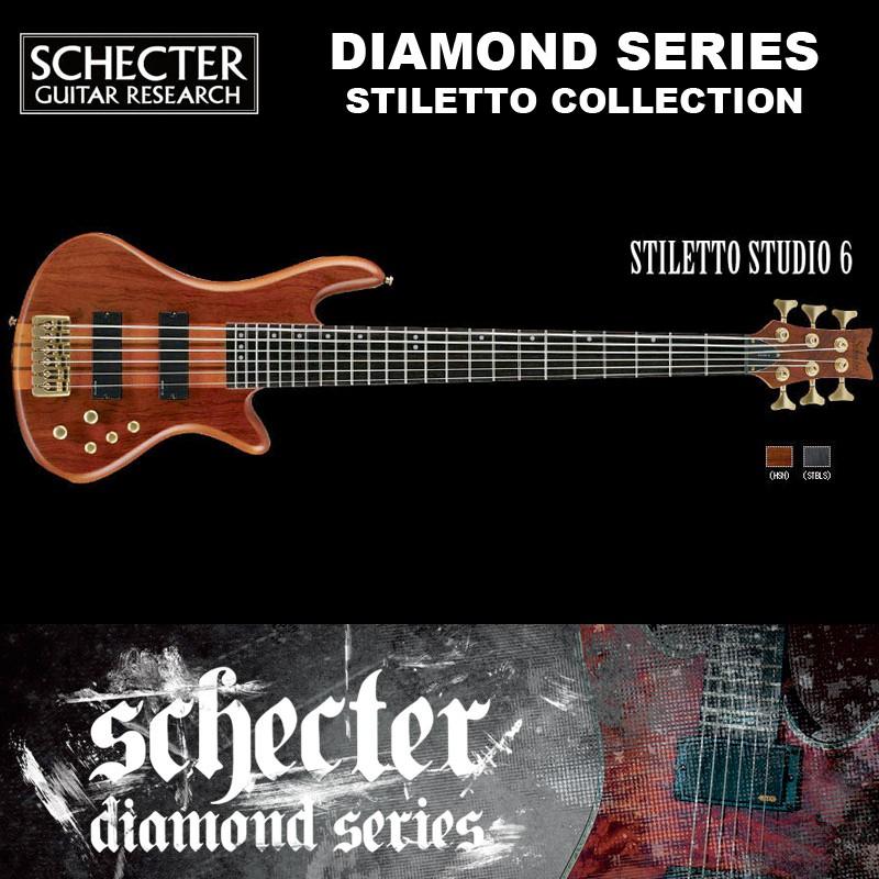 シェクター Schecter ベース Stiletto Studio 6 Ad Sl St6 スティレットスタジオ6 6弦ベース ハニーサテン ダイヤモンドシリーズ 2016年モデル 送料無料 Ebschdiamond27 B B Music Yahoo ショップ 通販 Yahoo ショッピング