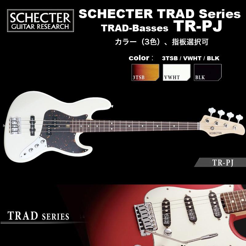 シェクター SCHECTER / TR-PJ / PJベースタイプ エレキギベース TRAD  
