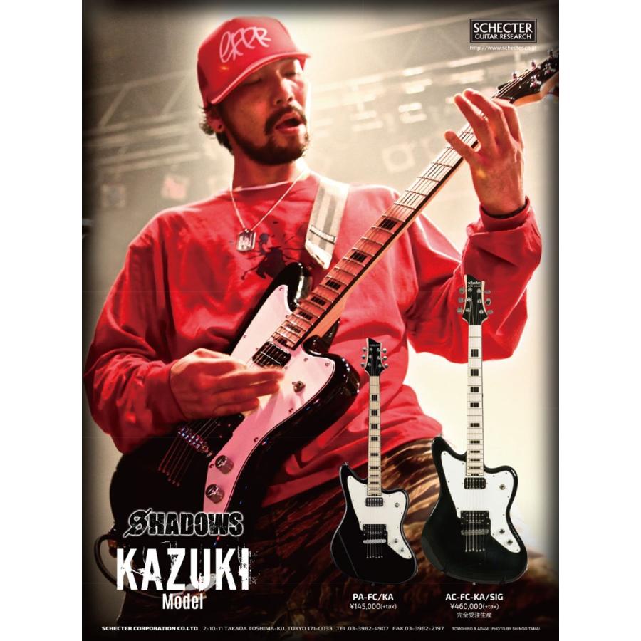 シェクター エレキギター / KAZUKI（SHADOWS） モデル PA-SW/KA ジャガー/ジャズマスター・タイプ アーティストモデル プロゲージ・シリーズ 送料無料｜bbmusic｜02