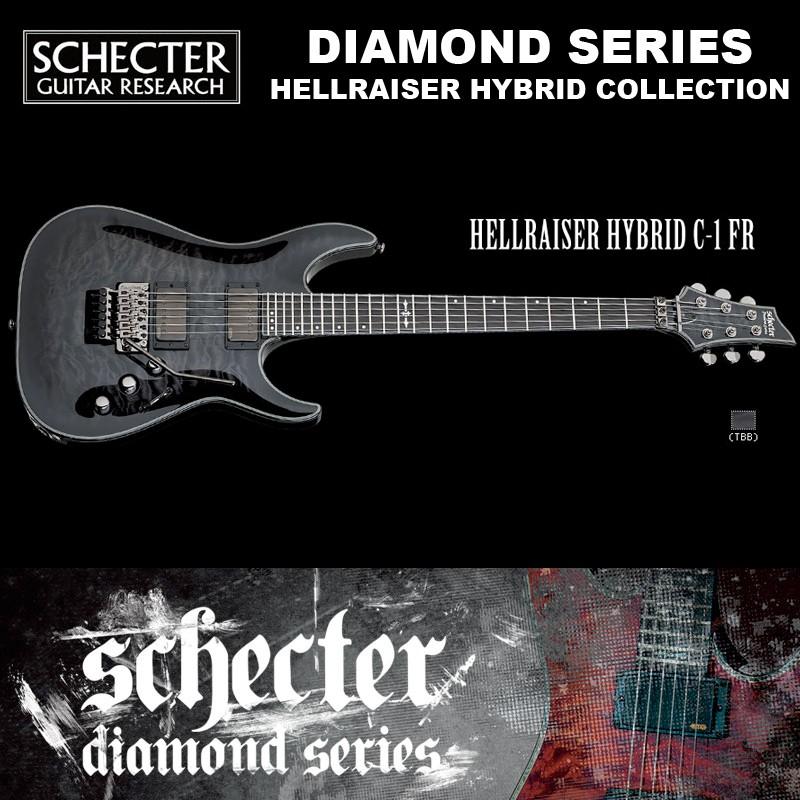 シェクター SCHECTER / HELLRAISER HYBRID C-1 FR ヘルレイザー ハイブリッド ダイヤモンドシリーズ 送料無料｜bbmusic