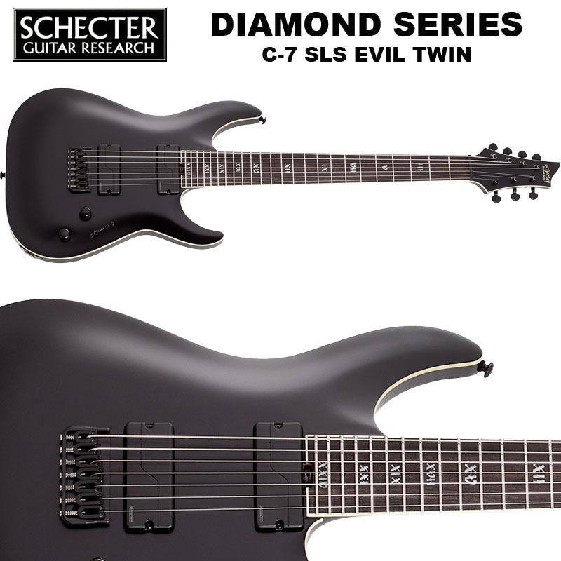 シェクター SCHECTER / C-7 SLS Evil Twin [AD-C-7-SLS-EVT] SBK