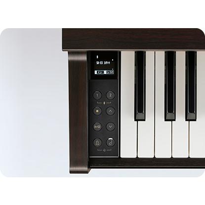 KAWAI 電子ピアノ CN201 + 電子ピアノ用マット3Points Matのセット　ピアノ用除菌水付き（ライトオーク、ホワイト、ローズウッド、モカウォルナット）｜bbmusic｜10
