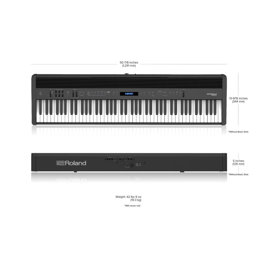 ローランド FP-60X WH / roland 電子ピアノ FP60X WH ホワイト（白） Stage Piano　スーパーナチュラル・ピアノ音源、PHA-4スタンダード鍵盤を搭載｜bbmusic｜07