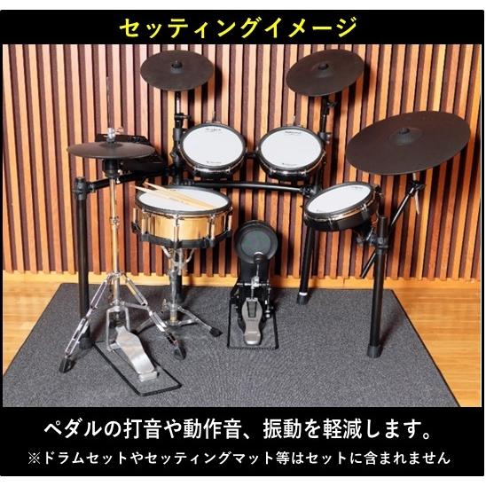 ドラムマット Noise Clear Mat NCM-10（ノイズ クリア マット）ペダル