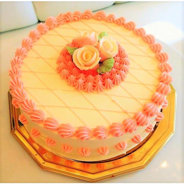 バタークリームケーキ6号 18cm Bolo自家製手作りケーキ Cake32 Patisserie Boulangeriebolo 通販 Yahoo ショッピング