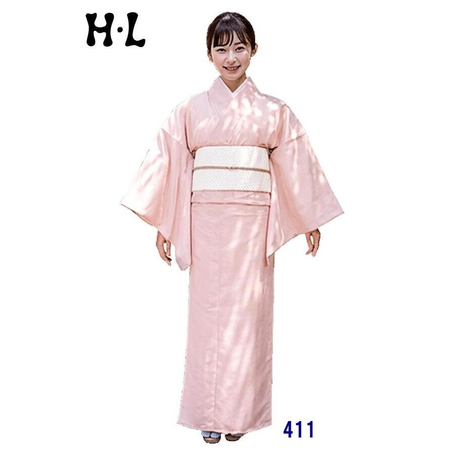 【H・L 絽きもの 単品】無地（全7色 M・L）洗える ポリエステル 夏 7月 8月 女子会 イベント カジュアル 普段着【E】 | H.L | 03