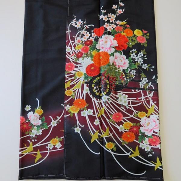 H.L 黒留袖 『花車』【1】「五三桐」紋付 着物単品 洗える 礼装 結婚式 披露宴 パーティー フォーマル セレモニー | H.L | 02