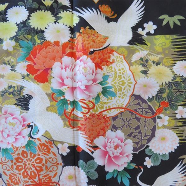 H.L 黒留袖 『菊』【4】「五三桐」紋付 着物単品 洗える 礼装 結婚式 披露宴 パーティー フォーマル セレモニー | H.L | 03