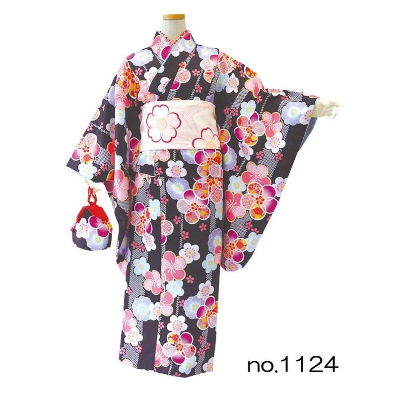 RK女の子 ジュニア着物9点セット（選べる6柄 2サイズ140・150） 洗える