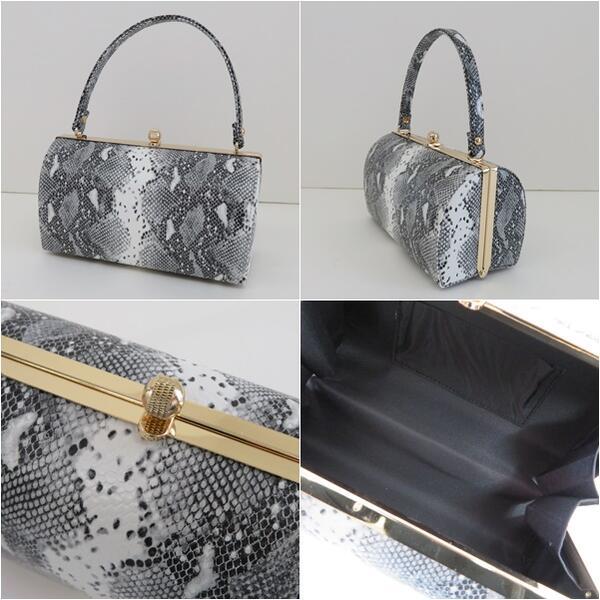 【草履・バッグセット】パイソン柄A へび柄 成人式 卒業式 結婚式 振袖 付下げ フリーサイズ |  | 01