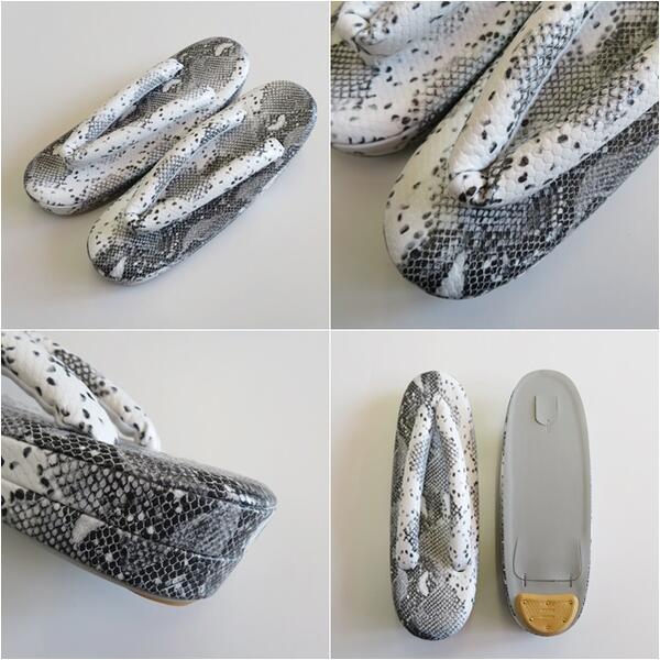 【草履・バッグセット】パイソン柄A へび柄 成人式 卒業式 結婚式 振袖 付下げ フリーサイズ |  | 02