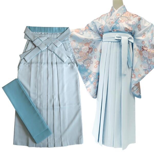 RK レディース無地袴 単品】袴下帯付き（4サイズ S・M・L・LL