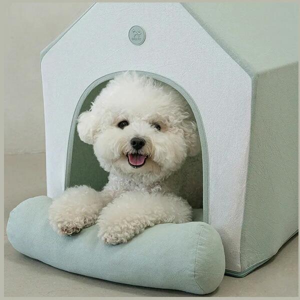 スーパーペット ドッグハウス ペットハウス 犬小屋 クッション付き 犬