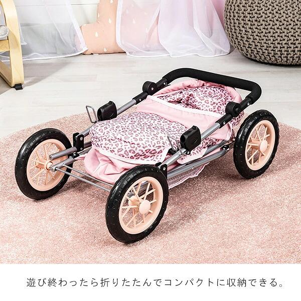 Bye bye Dolly 男の子人形 車BOX付 希少 美品 Bayer Design お人形用 ベビーカー 折りたたみ お世話ごっこ ごっこ