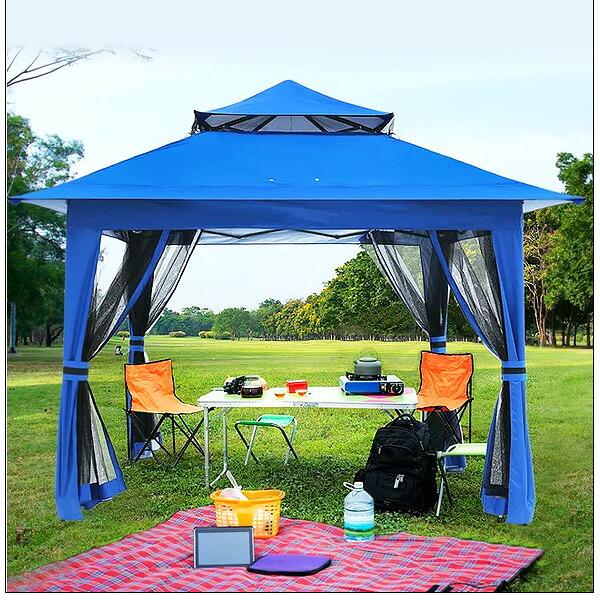 日よけ パーゴラ ABCCANOPY ガゼボ テント 3.9×3.9×2.7m パティオ