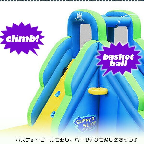 Costway インフレータブル ウォーター スライド ウォーターパーク スライダー 水遊び ビニールプール エアー遊具 ゲーム、おもちゃ 季節玩具 NA2581694609(23490円)