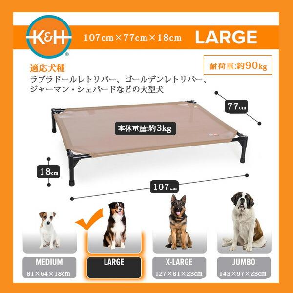 新品未使用 ペットベッド K&H ペット プロダクツ オリジナル ペット コット ペットベッド 犬