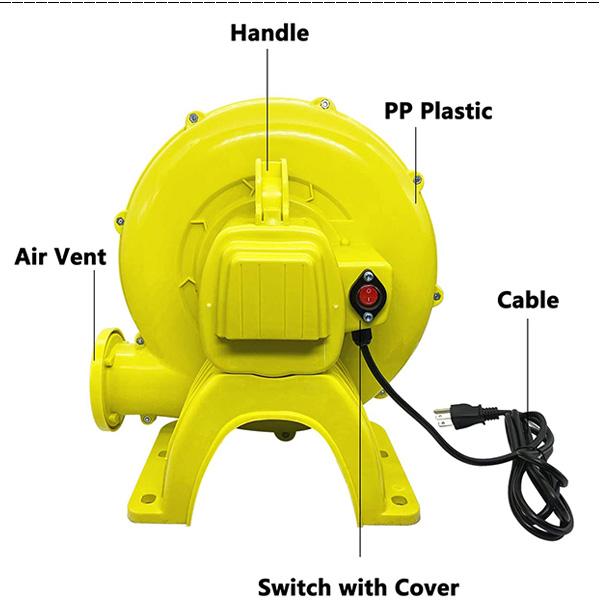 エアー遊具 エアーブロワー 送風機 450W 480W ハイパワー トランポリン