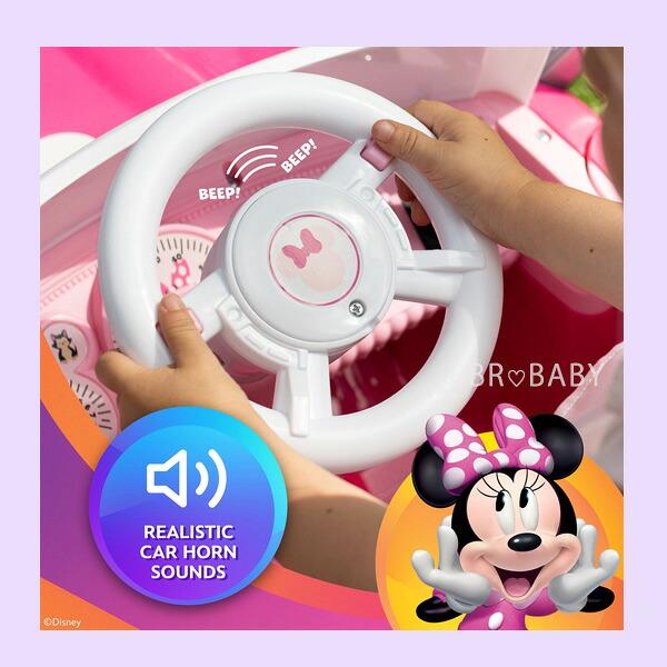 Disney（ディズニー） 乗用玩具 乗用ラジコン ミニーマウス 6V