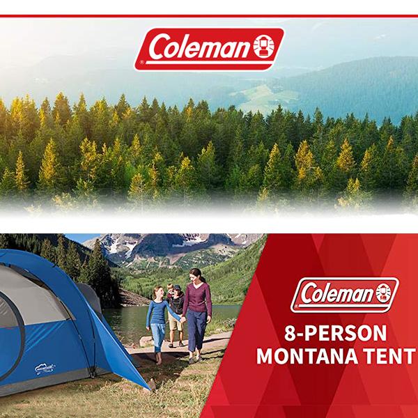 Coleman コールマン モンタナ テント 8人用テント キャンプ 約 Coleman コールマン モンタナ テント 8人用テント キャンプ 約