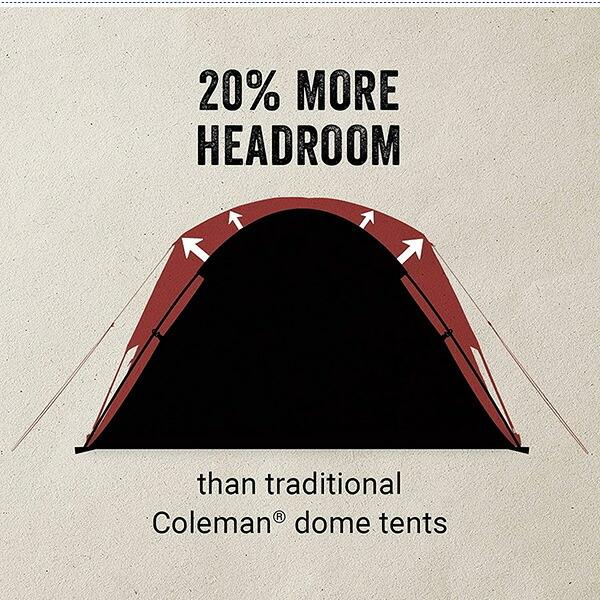 コールマン スカイドーム キャンピング テント 約L305cm×W260cm×H183cm ドームテント 6人用｜bbrbaby｜12