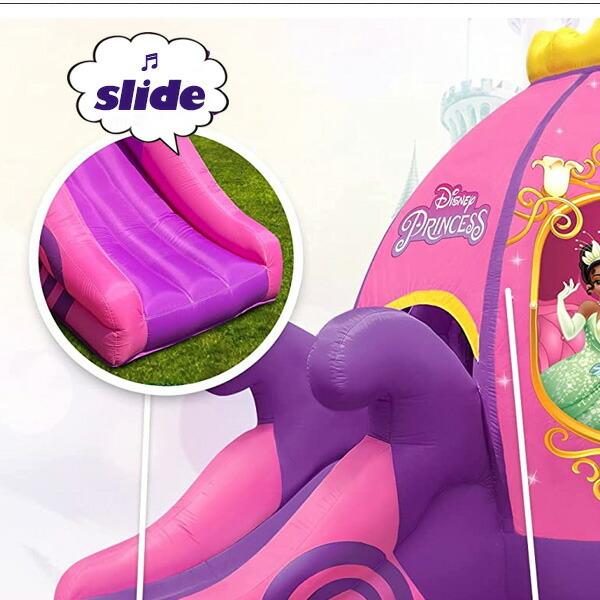 中古 Funormous ディズニー プリンセス キャリッジ インフレータブル バウンスハウス スライダー トランポリン エアー遊具 【CEG7546876923】(26391円)