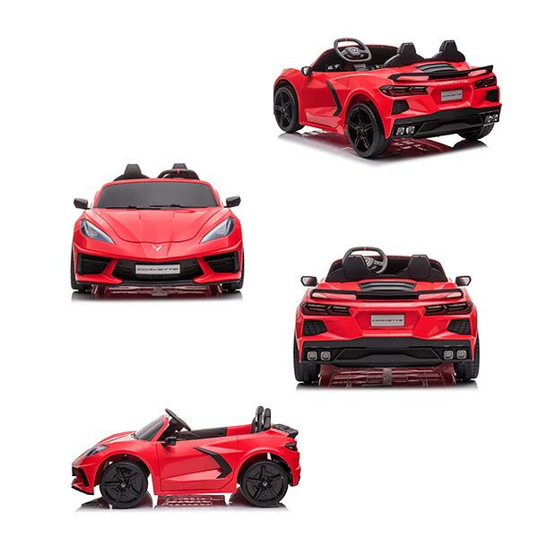お取り寄せ/BigToysDirect 24V シボレー コルベット C8 ライドオン