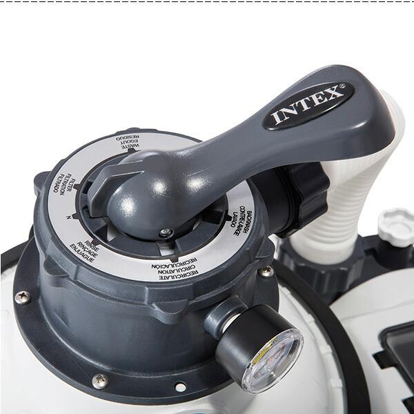 「人气商品」 インテックス プール 1500 Gph クリスタル クリア サンド フィルターポンプ 電動ポンプ 大型プール 浄化フィルター 浄化ポンプ 【BCD8805115491】(30791円)