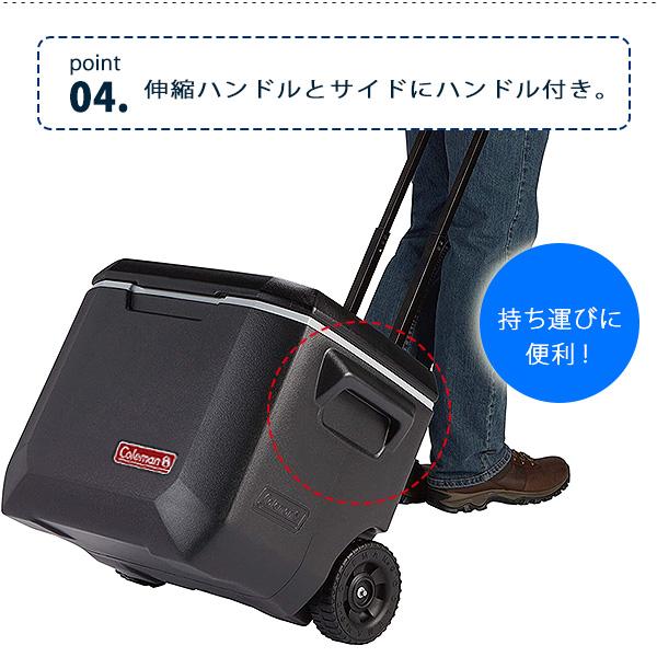 Coleman コールマン エクストリーム 5 ホイール クーラー 50QT Coleman コールマン エクストリーム 5 ホイール クーラー 50QT