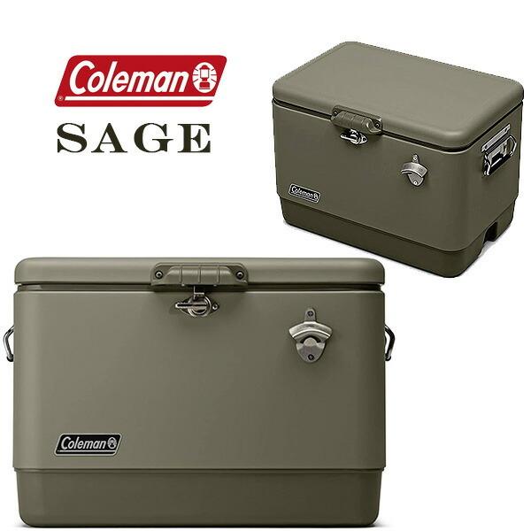 【代引可】 【新品】コールマン Coleman スチールベルトクーラー グリーン - その他