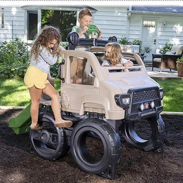 お取り寄せ/ステップ2 サファリ トラック クライマー プレイハウス