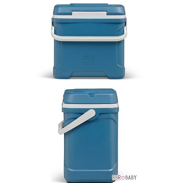 クーラーボックス 小型 イグルー クーラー 30QT 28L ブルー アイスブルー 保冷 ドリンクホルダー 部活 ビーチ キャンプ 釣り アウトドア スポーツ 防災 Iglooの画像