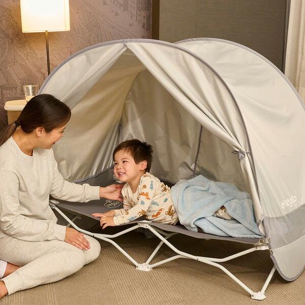 レガロ マイ コット キャノピー付き ポータブル 幼児用簡易ベッド 子供