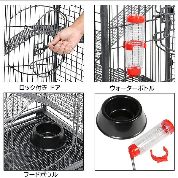 フェレット用特大ゲージ　キャスター付き 591566_1.jpg