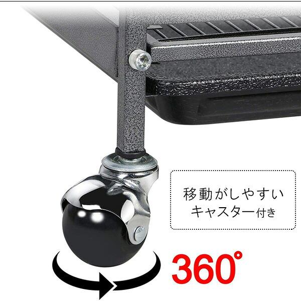 Yaheetech 37インチ ペットケージ 4段 大型 キャスター付き 小動物用