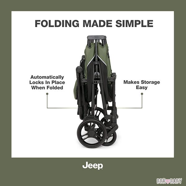 Jeep（ジープ） ターボグライド ストローラー ワゴン キャノピー付き 2