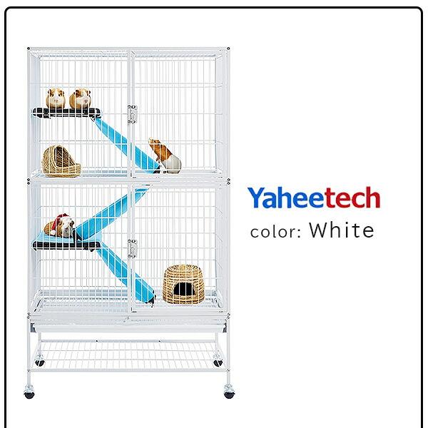 Yaheetech 54インチ スモールアニマル ケージ 大型 スタンド付き