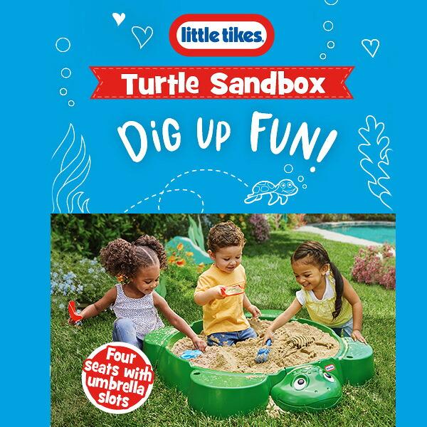 little tikes（リトルタイクス） タートル サンドボックス 2.0 ふた