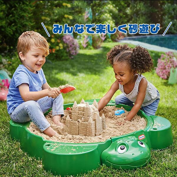 メル　サンダーヘッド2体 little tikes（リトルタイクス） タートル サンドボックス 2.0 ふた