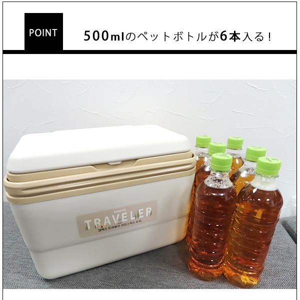クーラーボックス 小型 KOMAX アイスボックス 8.5L ミニ 保冷力 軽量