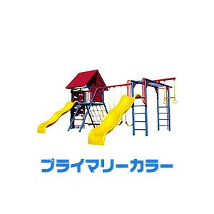 お取り寄せ/屋外遊具 ライフタイム ダブル スライド デラックス プレイ