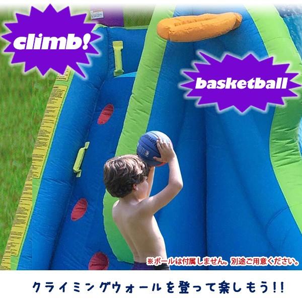 /お取り寄せ/Kahuna ツイン フォールズ ウォーター パーク スライダーウォータースライド クライミングウォール バスケット_3