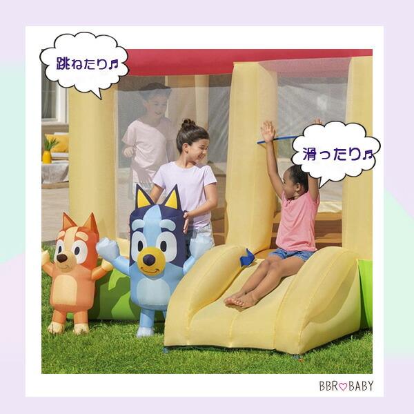 お取り寄せ/ブルーイ キッズ インフレータブル メガ バウンス ハウス