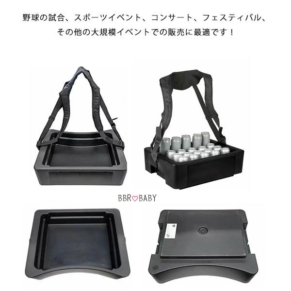 IRP ホーカー ベンディング トレイ 大口注文可能 ショルダーストラップ付き 耐荷重181kg 売り子 立ち売り箱 移動販売 首かけトレイ イベントの画像