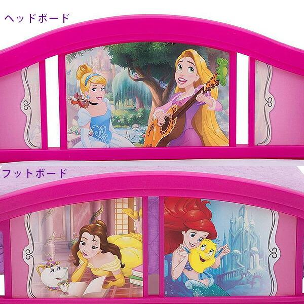 デルタ ディズニー プリンセス 天蓋付き 幼児用ベッド シンデレラ ベル アリエル ラプンツェル ジャスミン モアナ｜bbrbaby｜09