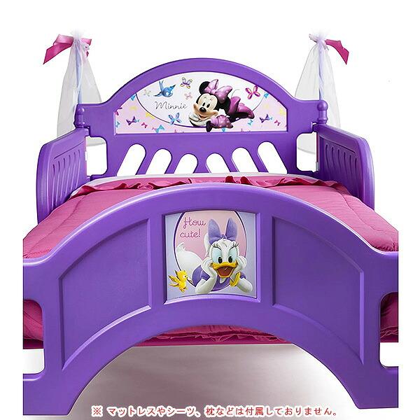 Disney（ディズニー） 子供用ベッド デルタ ミニーマウス キャノピー
