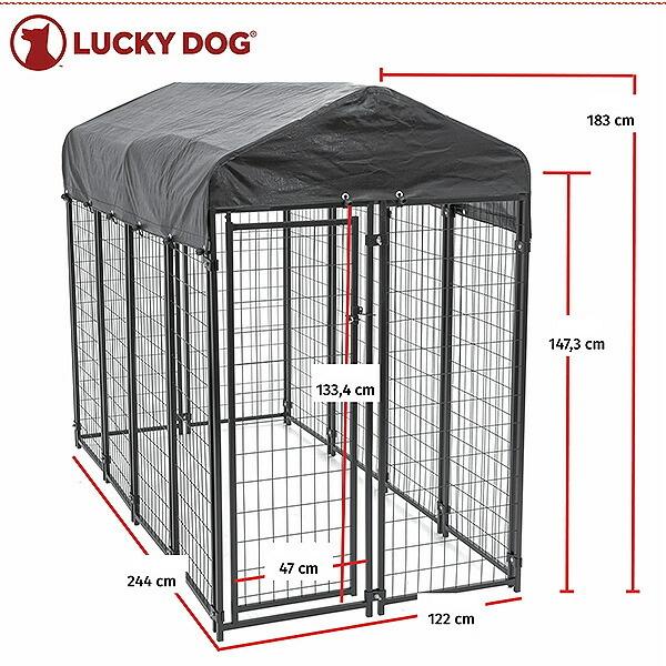 ラッキードッグ アップタウン 屋根付き ペットケージ XLサイズ 大型犬