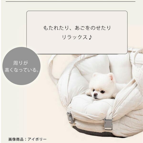 /アウトレット/ Chocopethouse カーシート 3way ドライブボックス ペットキャリー ペット ベッド ドライブゲージ ゲージ バッグ 小型犬 中型犬 犬 車の画像