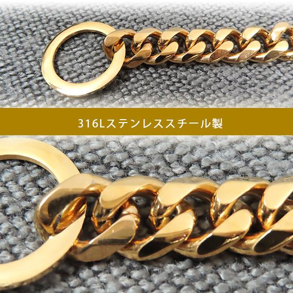 ゆうパケット対応/ladashop ドッグチェーンカラー 首輪 ブラック